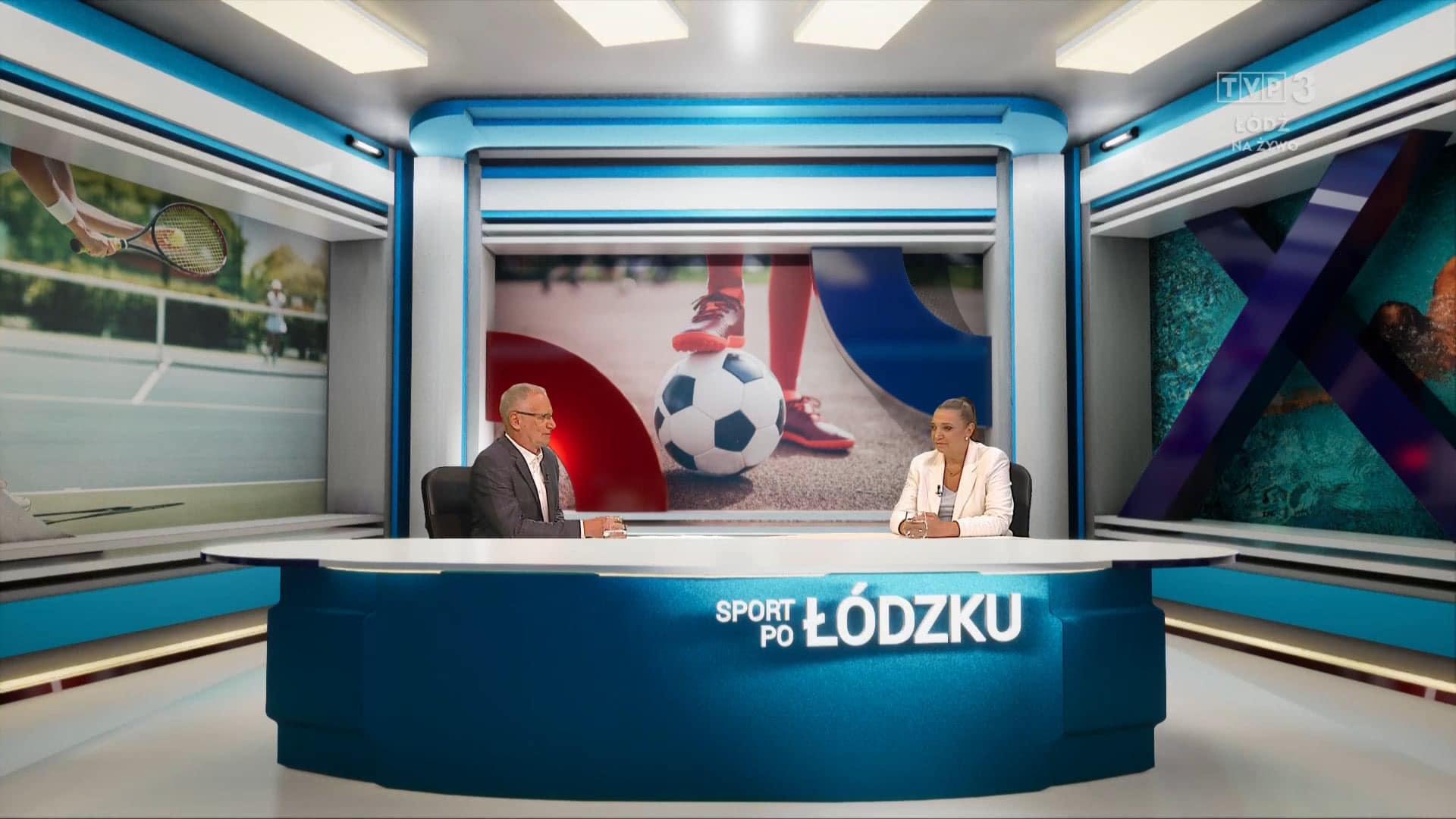Read more about the article Dziś w TVP3 Łódź rozmawialiśmy z redaktorem Mikołajem Madej o sporcie