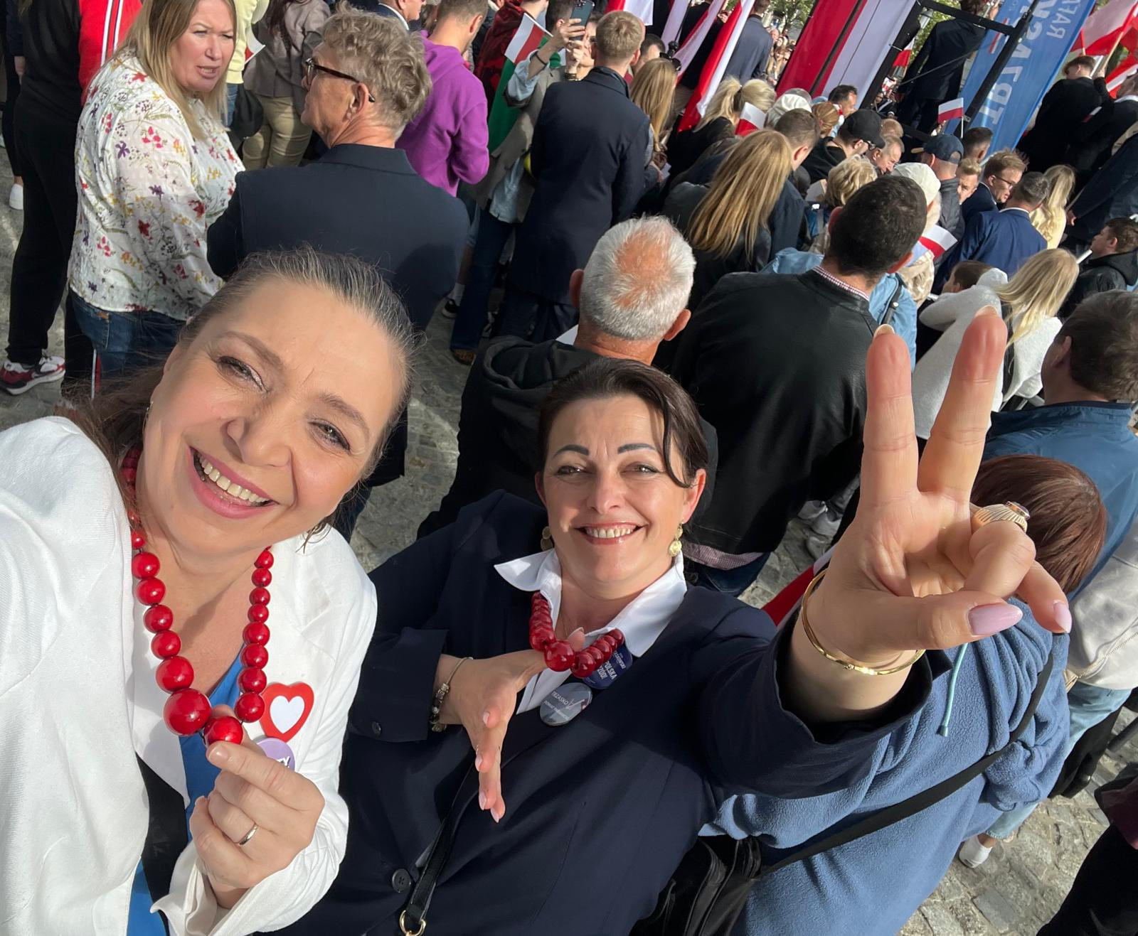 Read more about the article Wiec wyborczy w Pabianicach