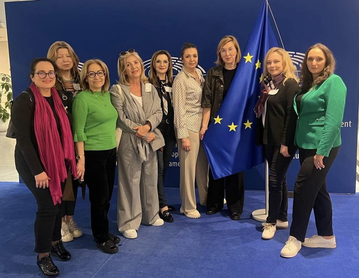 Read more about the article Dziś z wizytą w Parlamencie Europejskim