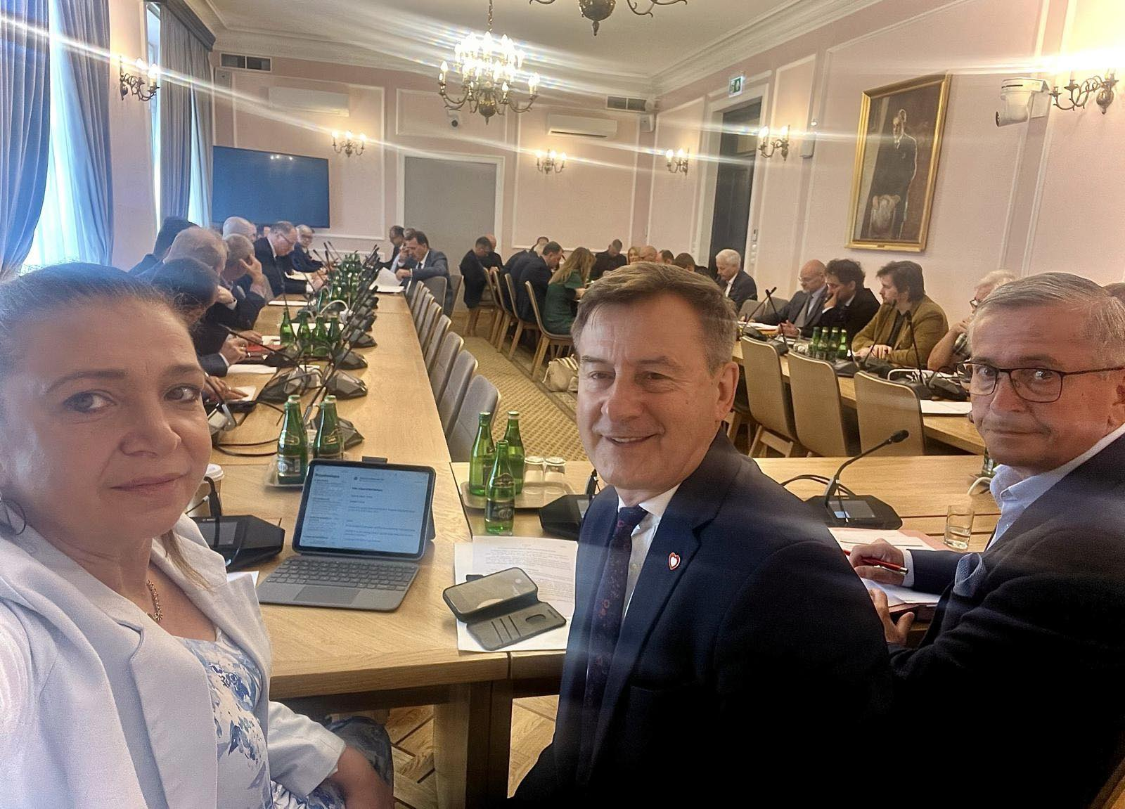 Read more about the article Podczas posiedzenia Komisji Sportu i Turystyki